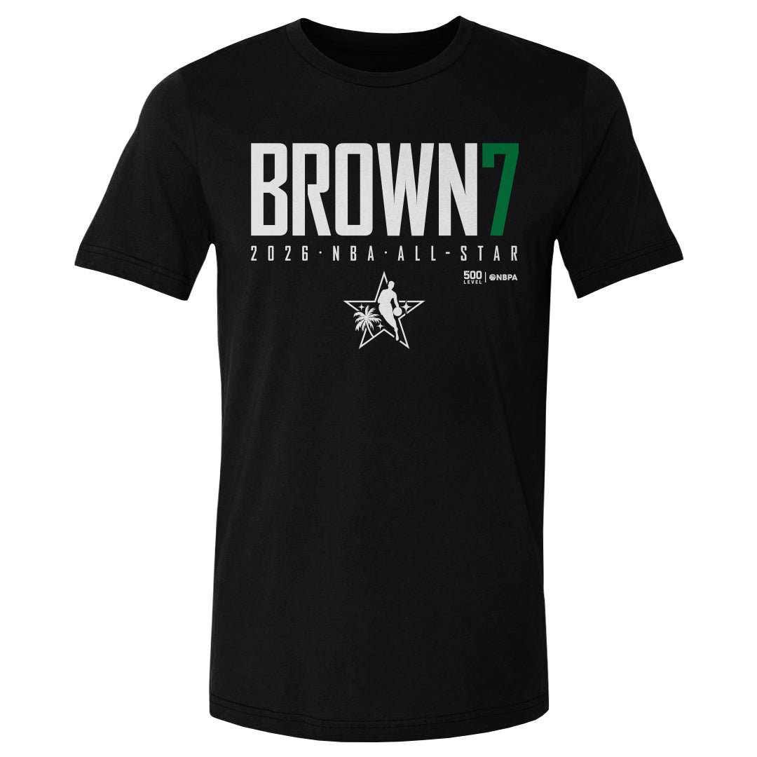 Jaylen Brown Men's Cotton T-Shirt | 500 LEVEL