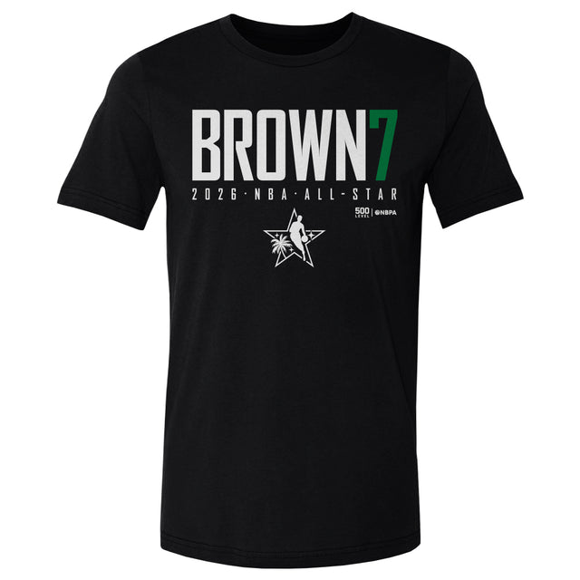Jaylen Brown Men's Cotton T-Shirt | 500 LEVEL