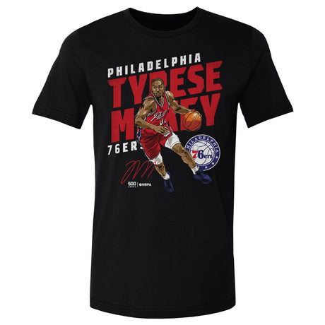 Tyrese Maxey Men's Cotton T-Shirt | 500 LEVEL