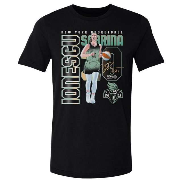 Sabrina Ionescu Men's Cotton T-Shirt | 500 LEVEL