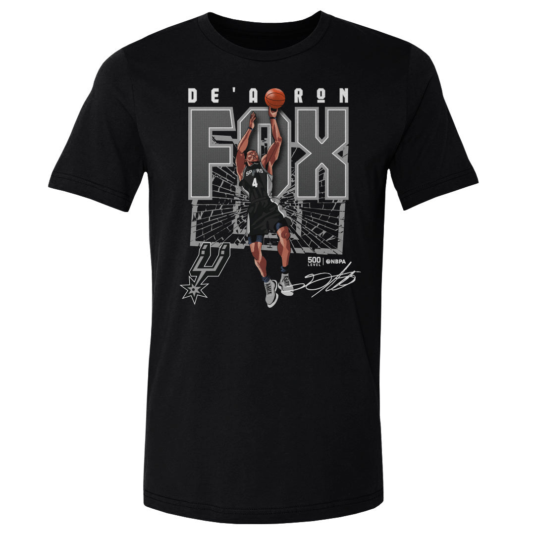 De'Aaron Fox Men's Cotton T-Shirt | 500 LEVEL