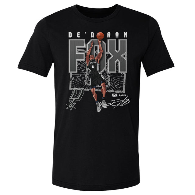 De'Aaron Fox Men's Cotton T-Shirt | 500 LEVEL