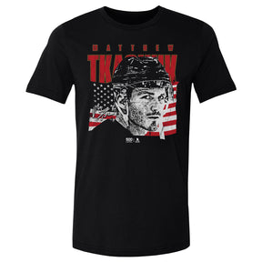 Matthew Tkachuk Men's Cotton T-Shirt | 500 LEVEL