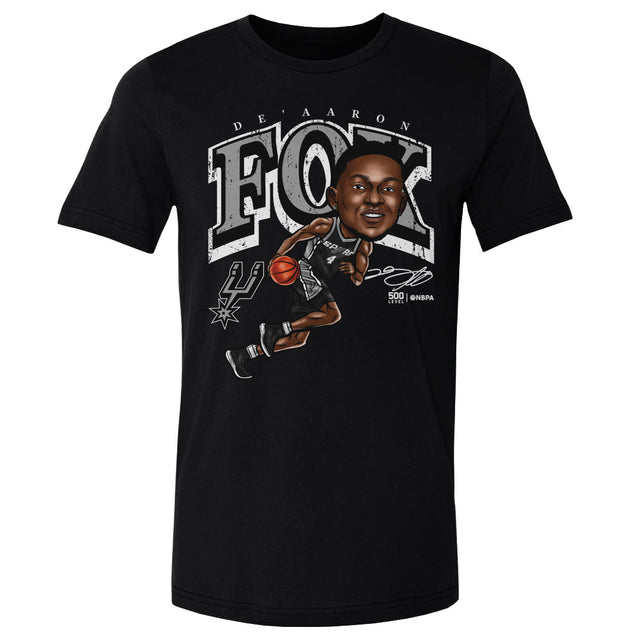 De'Aaron Fox Men's Cotton T-Shirt | 500 LEVEL