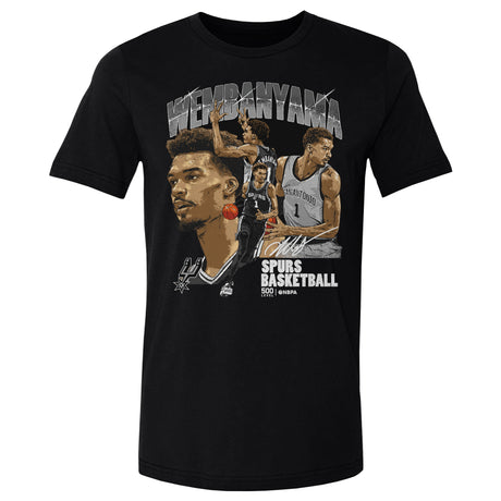 Victor Wembanyama Men's Cotton T-Shirt | 500 LEVEL