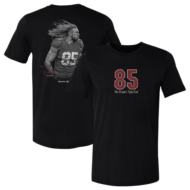 George Kittle Men's Cotton T-Shirt | 500 LEVEL