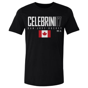 Macklin Celebrini Men's Cotton T-Shirt | 500 LEVEL