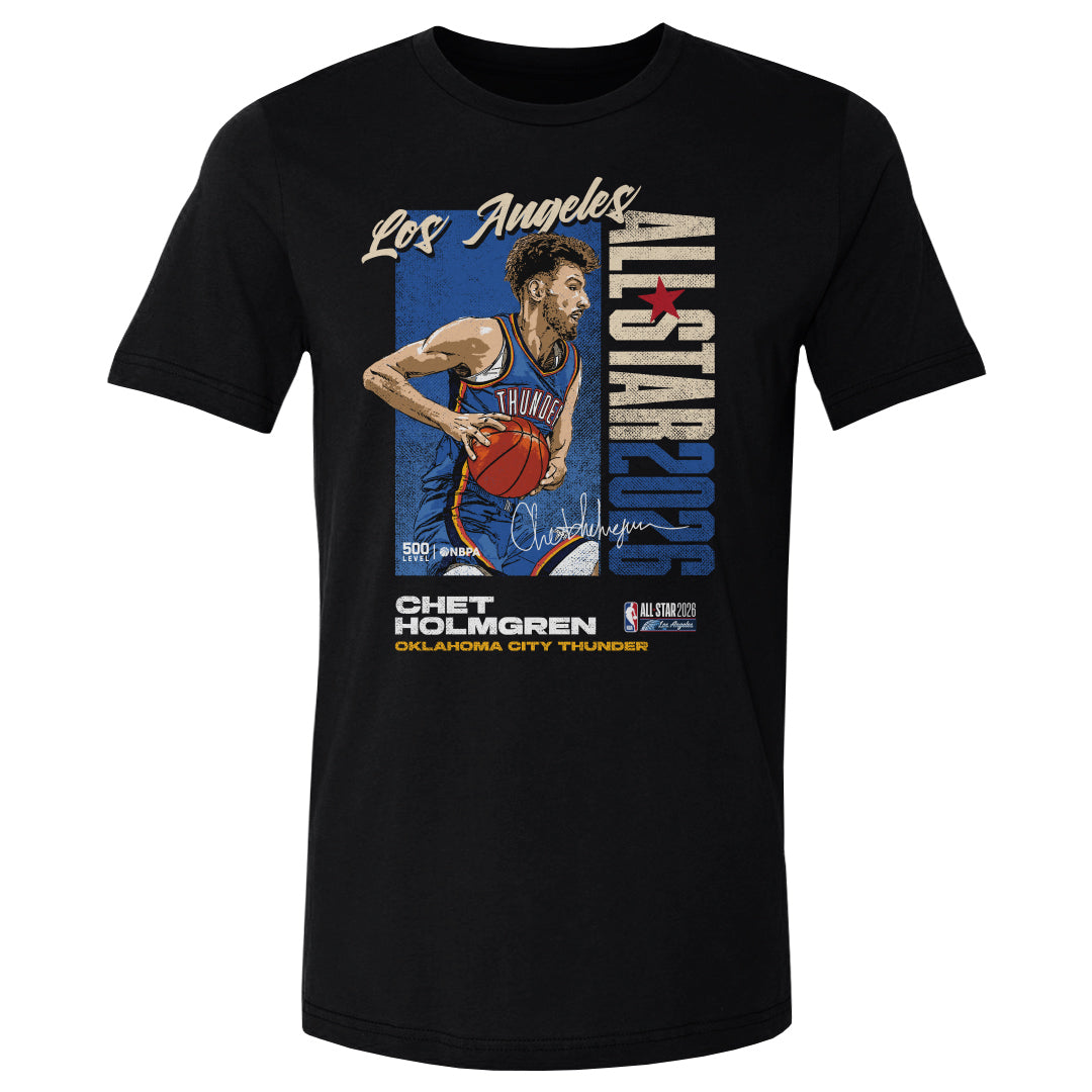 Chet Holmgren Men's Cotton T-Shirt | 500 LEVEL