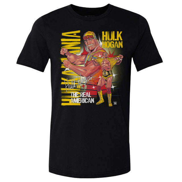 Hulk Hogan Men's Cotton T-Shirt | 500 LEVEL