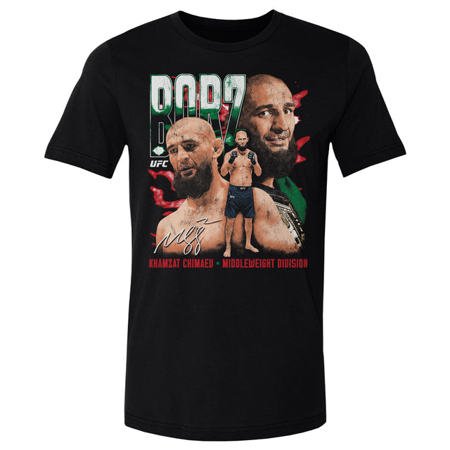Khamzat Chimaev Men's Cotton T-Shirt | 500 LEVEL