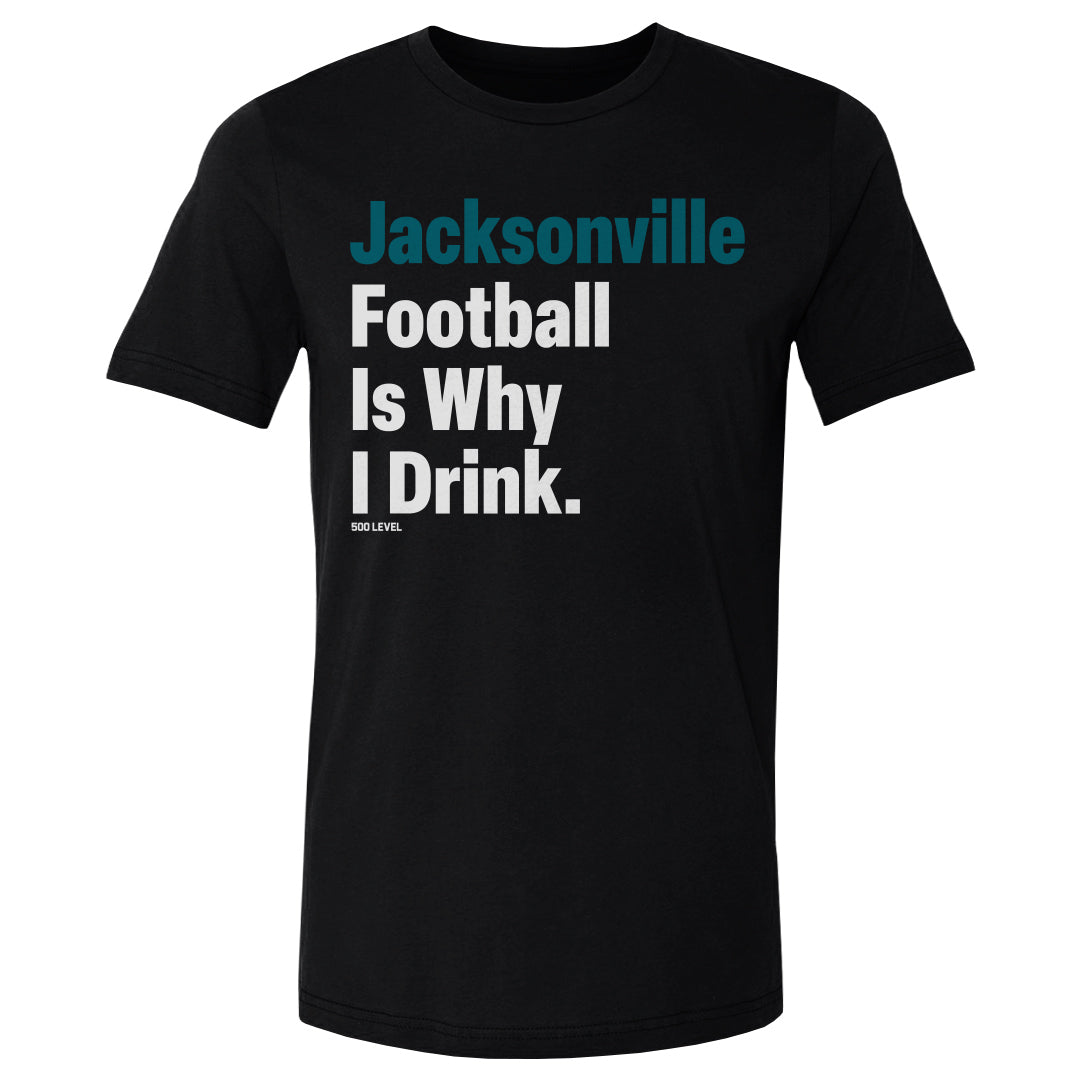 Jacksonville Football Men's Cotton T-Shirt | 500 LEVEL