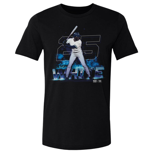 Devon White Men's Cotton T-Shirt | 500 LEVEL