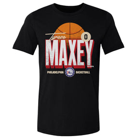 Tyrese Maxey Men's Cotton T-Shirt | 500 LEVEL