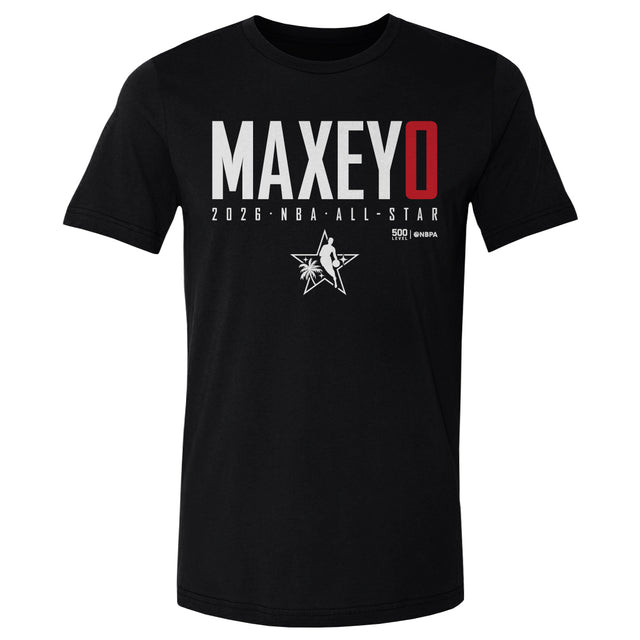 Tyrese Maxey Men's Cotton T-Shirt | 500 LEVEL