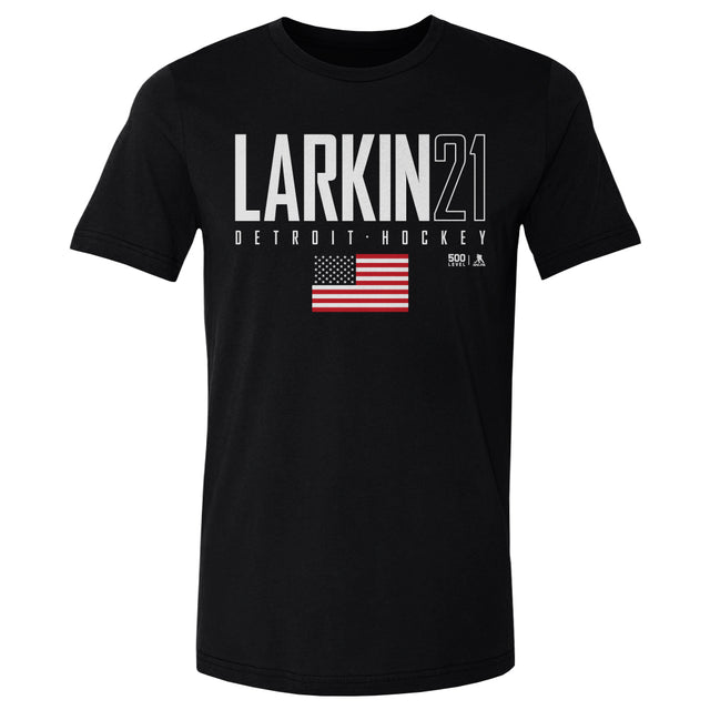 Dylan Larkin Men's Cotton T-Shirt | 500 LEVEL