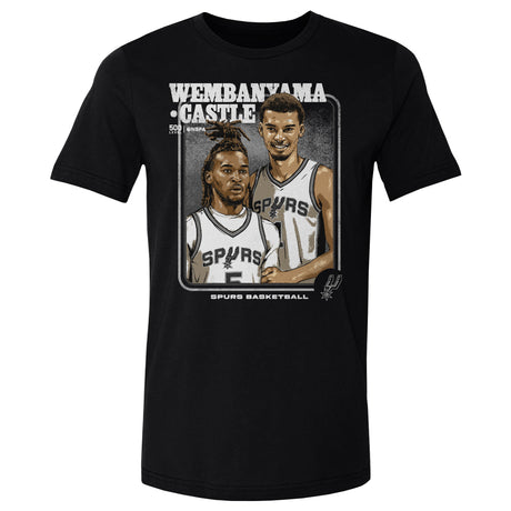 Victor Wembanyama Men's Cotton T-Shirt | 500 LEVEL