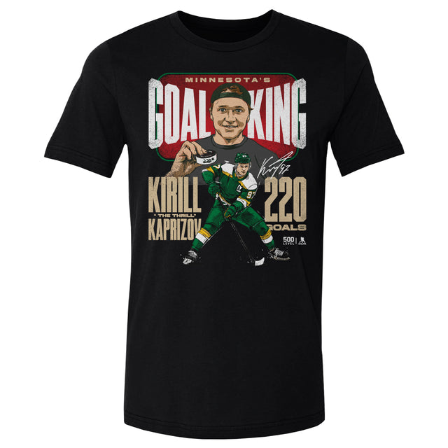 Kirill Kaprizov Men's Cotton T-Shirt | 500 LEVEL