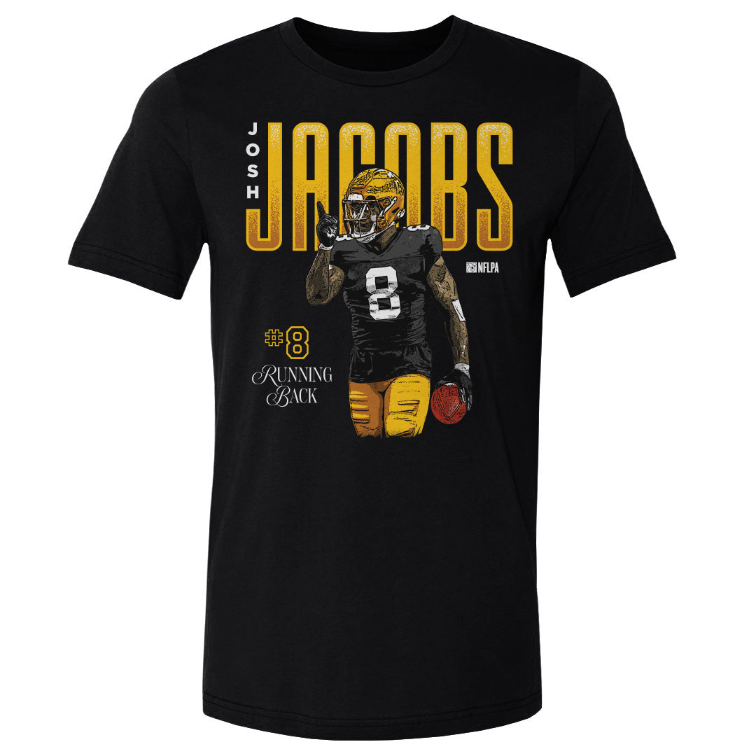 Josh Jacobs Men's Cotton T-Shirt | 500 LEVEL
