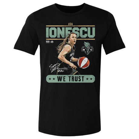 Sabrina Ionescu Men's Cotton T-Shirt | 500 LEVEL