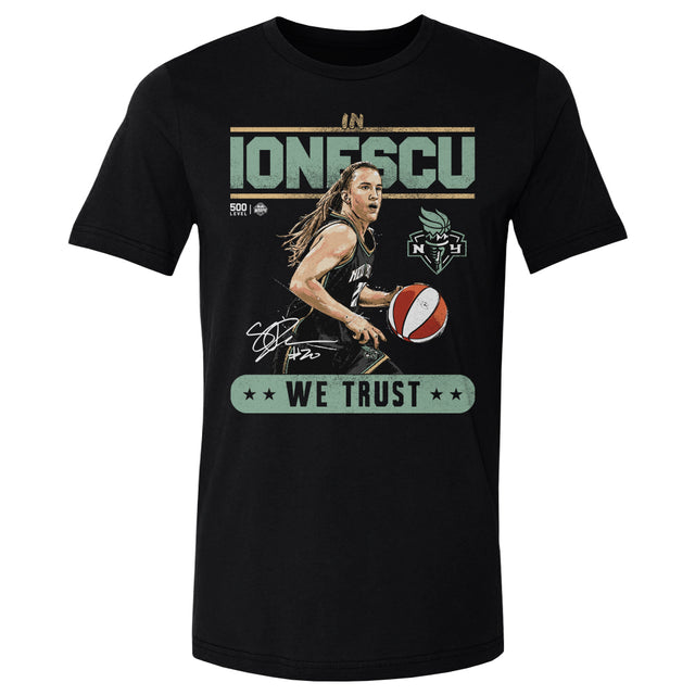 Sabrina Ionescu Men's Cotton T-Shirt | 500 LEVEL