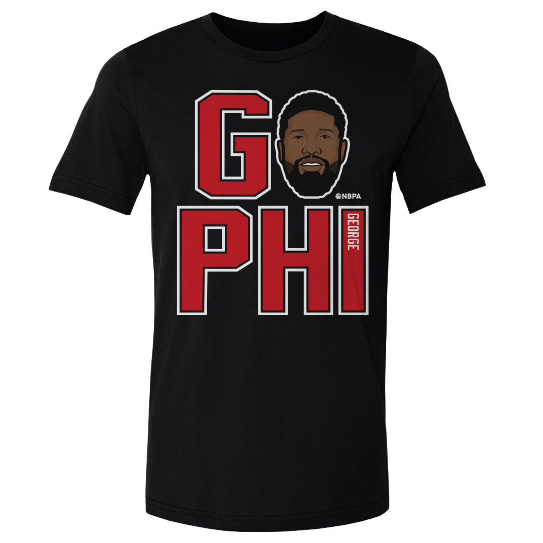 Paul George Men's Cotton T-Shirt | 500 LEVEL