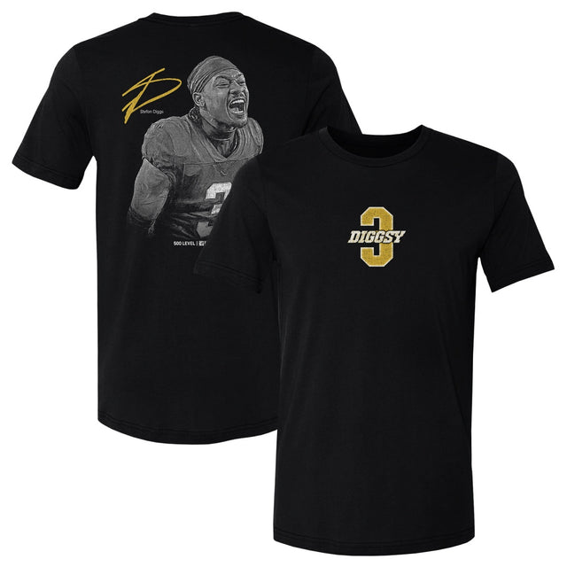 Stefon Diggs Men's Cotton T-Shirt | 500 LEVEL