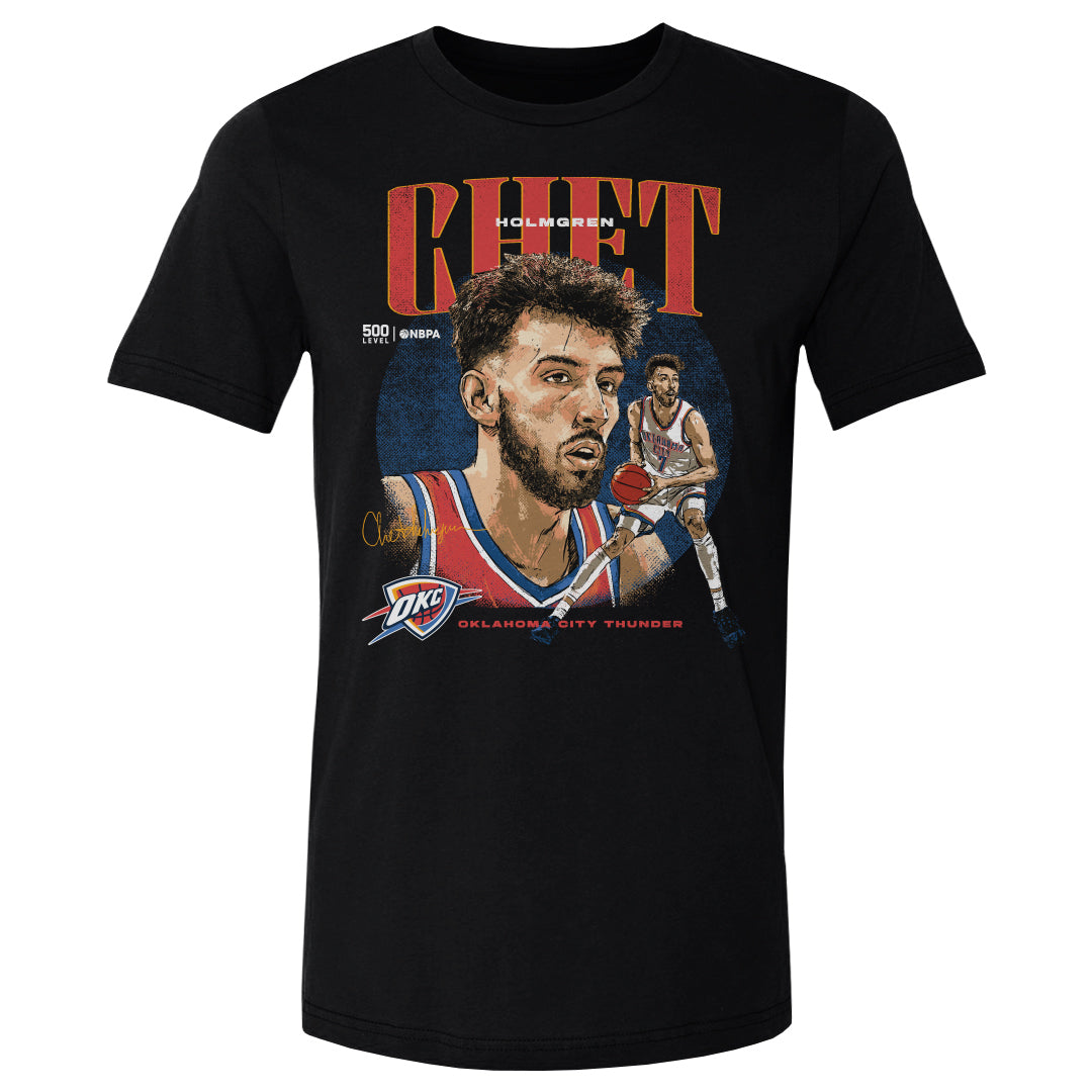 Chet Holmgren Men's Cotton T-Shirt | 500 LEVEL