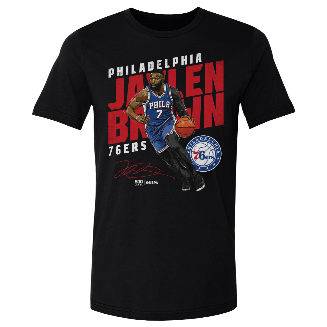 Jaylen Brown Men's Cotton T-Shirt | 500 LEVEL