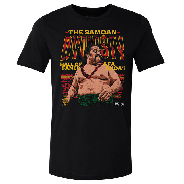 Afa Anoa'i Men's Cotton T-Shirt | 500 LEVEL
