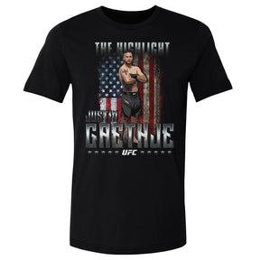 Justin Gaethje Men's Cotton T-Shirt | 500 LEVEL