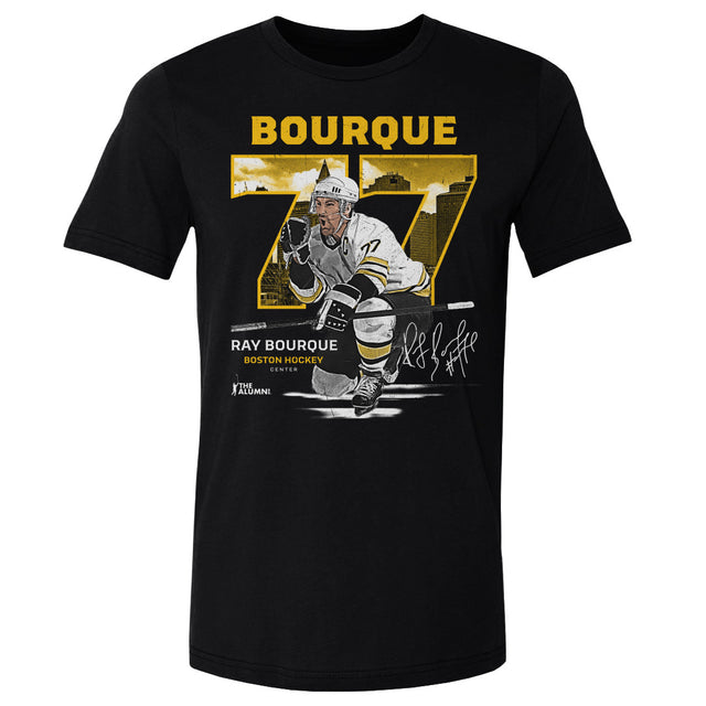 Ray Bourque Men's Cotton T-Shirt | 500 LEVEL