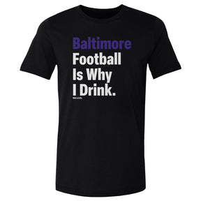 Baltimore Football Men's Cotton T-Shirt | 500 LEVEL