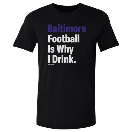 Baltimore Football Men's Cotton T-Shirt | 500 LEVEL