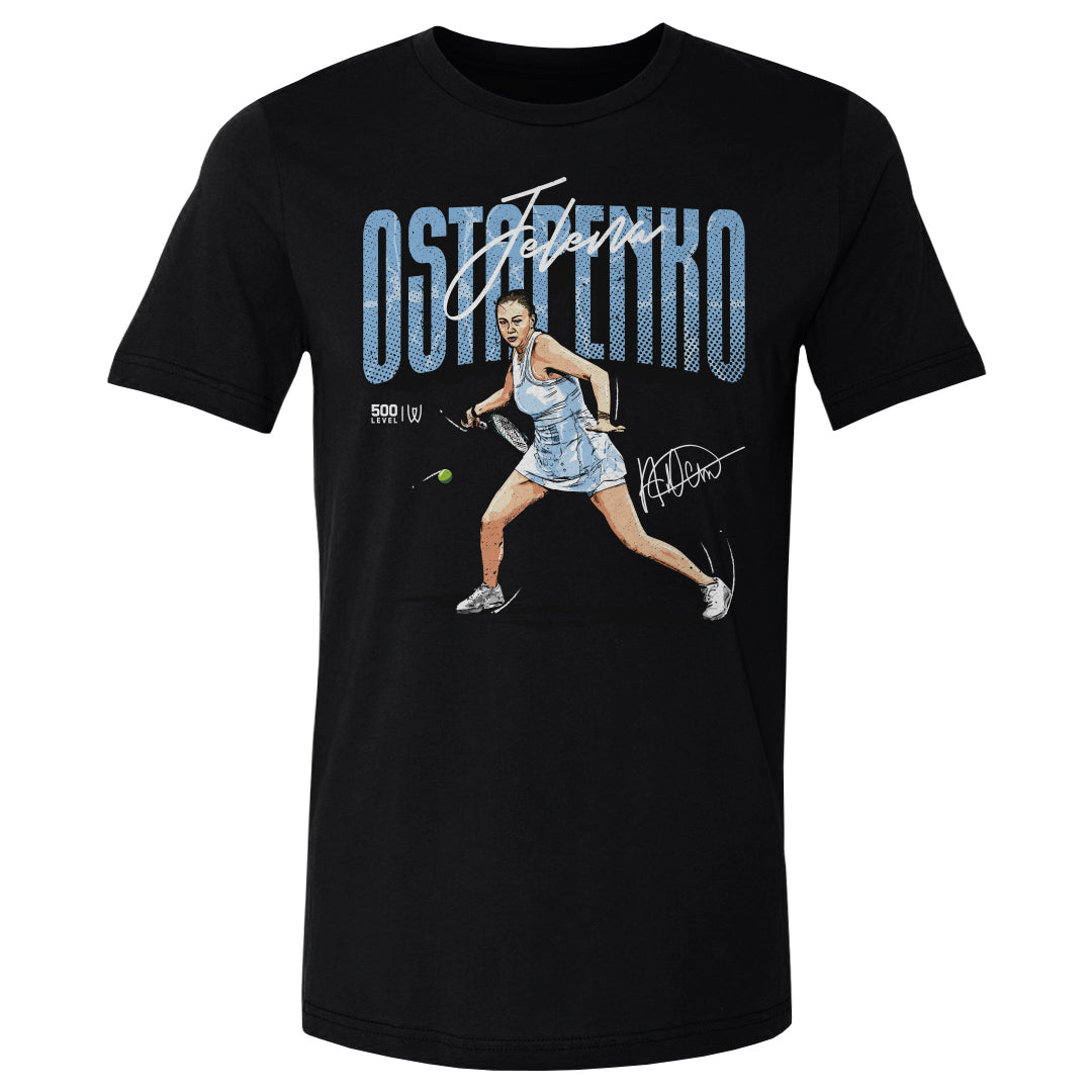 Jelena Ostapenko Men's Cotton T-Shirt | 500 LEVEL