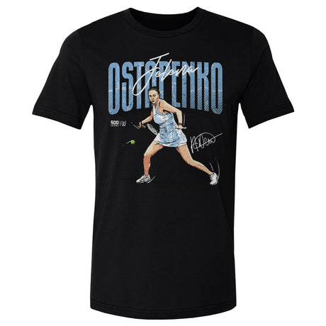 Jelena Ostapenko Men's Cotton T-Shirt | 500 LEVEL