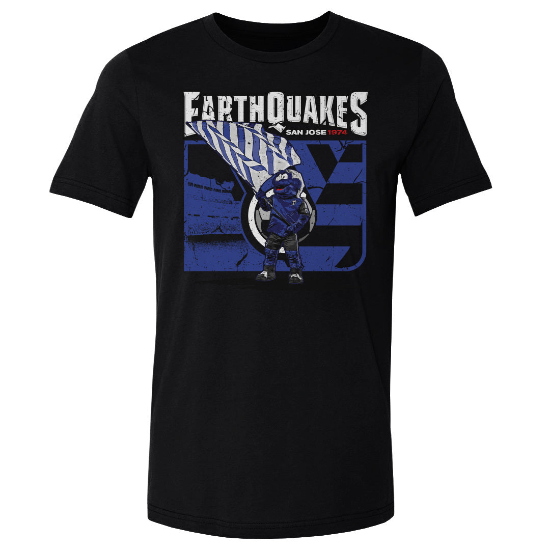 San Jose Earthquakes Men&#39;s Cotton T-Shirt | 500 LEVEL