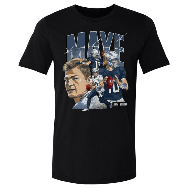 Drake Maye Men's Cotton T-Shirt | 500 LEVEL