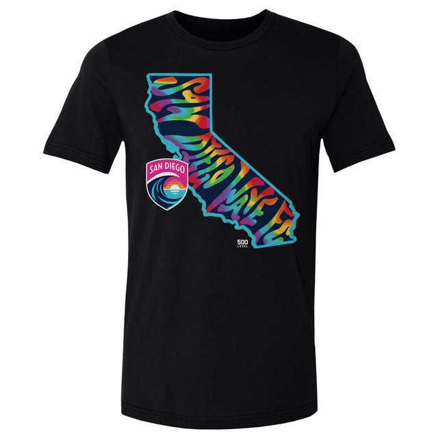 San Diego Wave FC Men's Cotton T-Shirt | 500 LEVEL