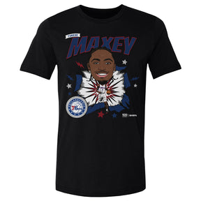 Tyrese Maxey Men's Cotton T-Shirt | 500 LEVEL