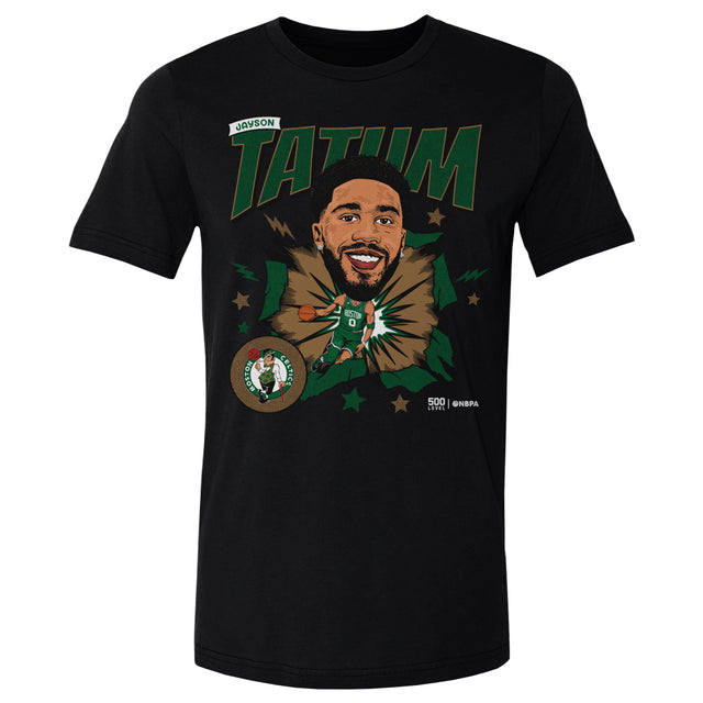 Jayson Tatum Men's Cotton T-Shirt | 500 LEVEL