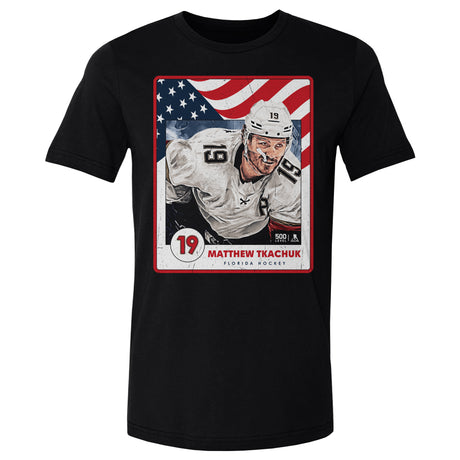 Matthew Tkachuk Men's Cotton T-Shirt | 500 LEVEL
