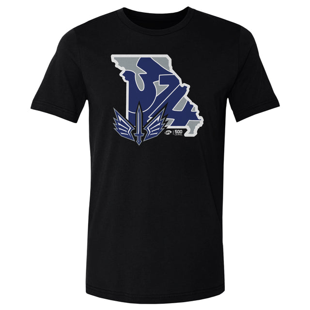 St. Louis Battlehawks Men's Cotton T-Shirt | 500 LEVEL
