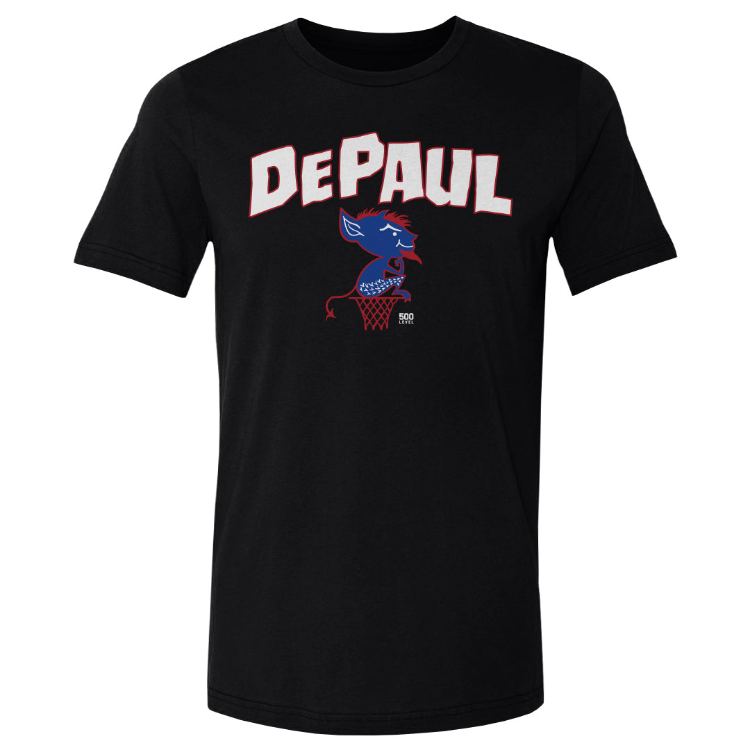 DePaul Blue Demons Men's Cotton T-Shirt | 500 LEVEL
