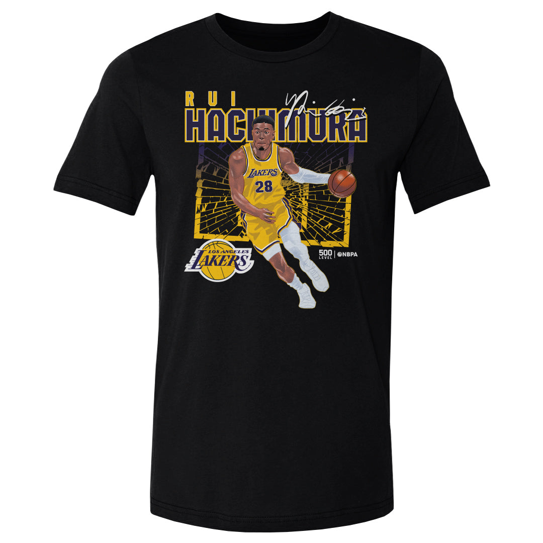 Rui Hachimura Men's Cotton T-Shirt | 500 LEVEL
