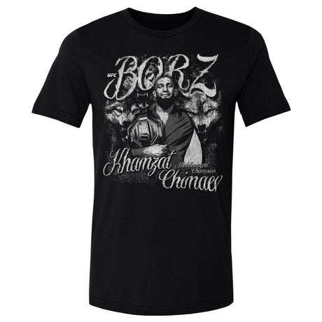 Khamzat Chimaev Men's Cotton T-Shirt | 500 LEVEL