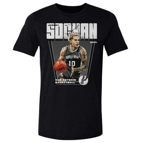 Jeremy Sochan Men's Cotton T-Shirt | 500 LEVEL