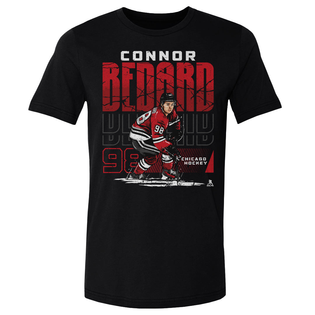Connor Bedard Men's Cotton T-Shirt | 500 LEVEL