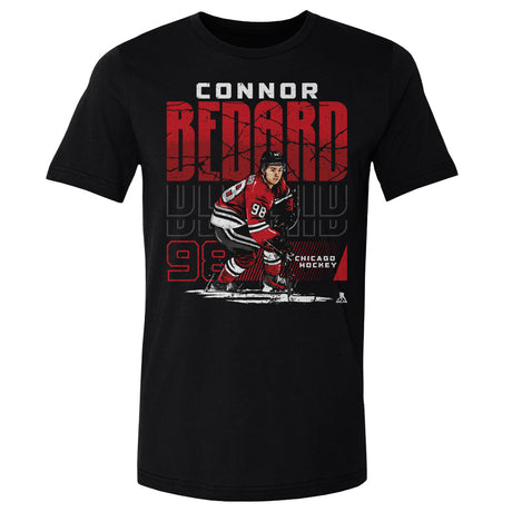 Connor Bedard Men's Cotton T-Shirt | 500 LEVEL