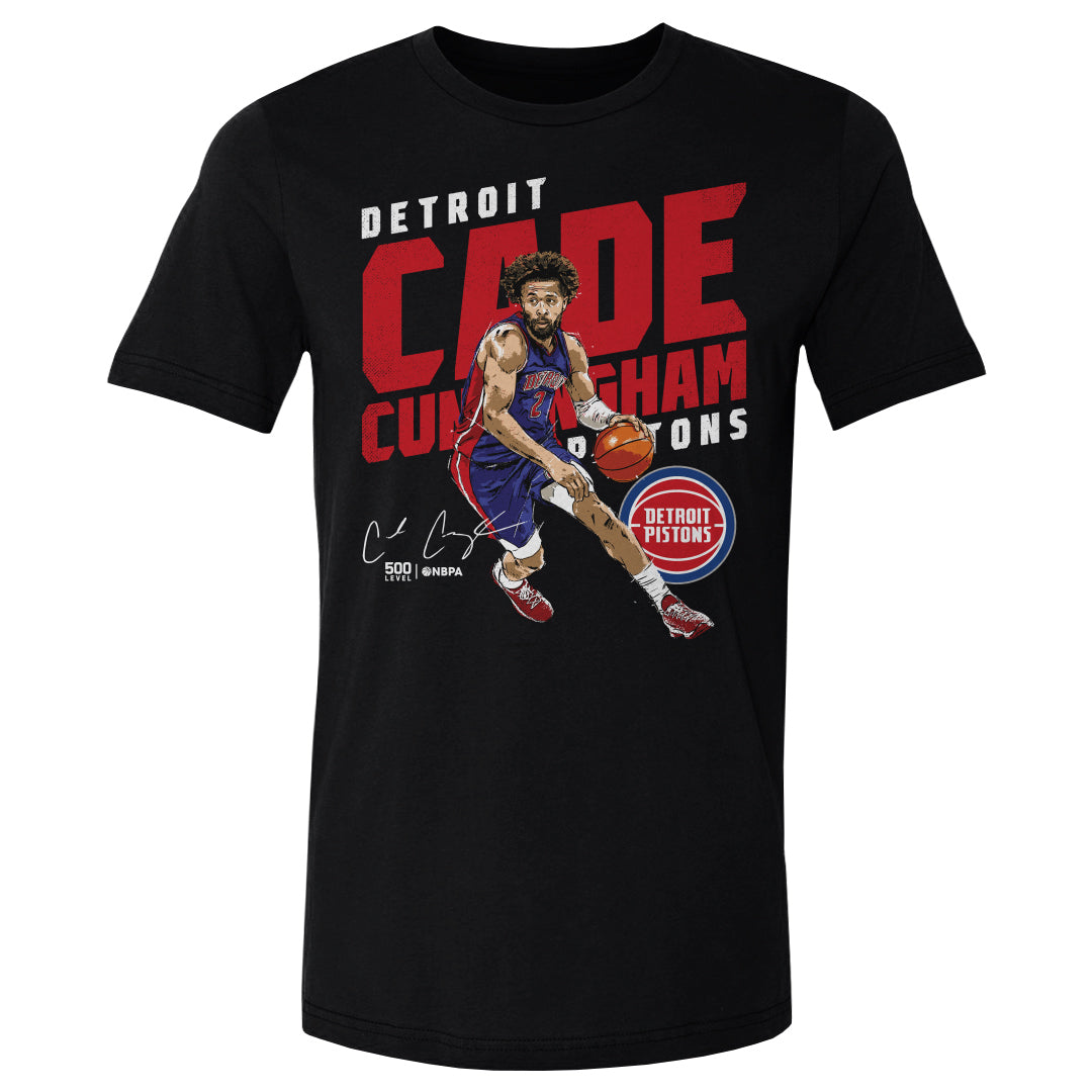 Cade Cunningham Men's Cotton T-Shirt | 500 LEVEL