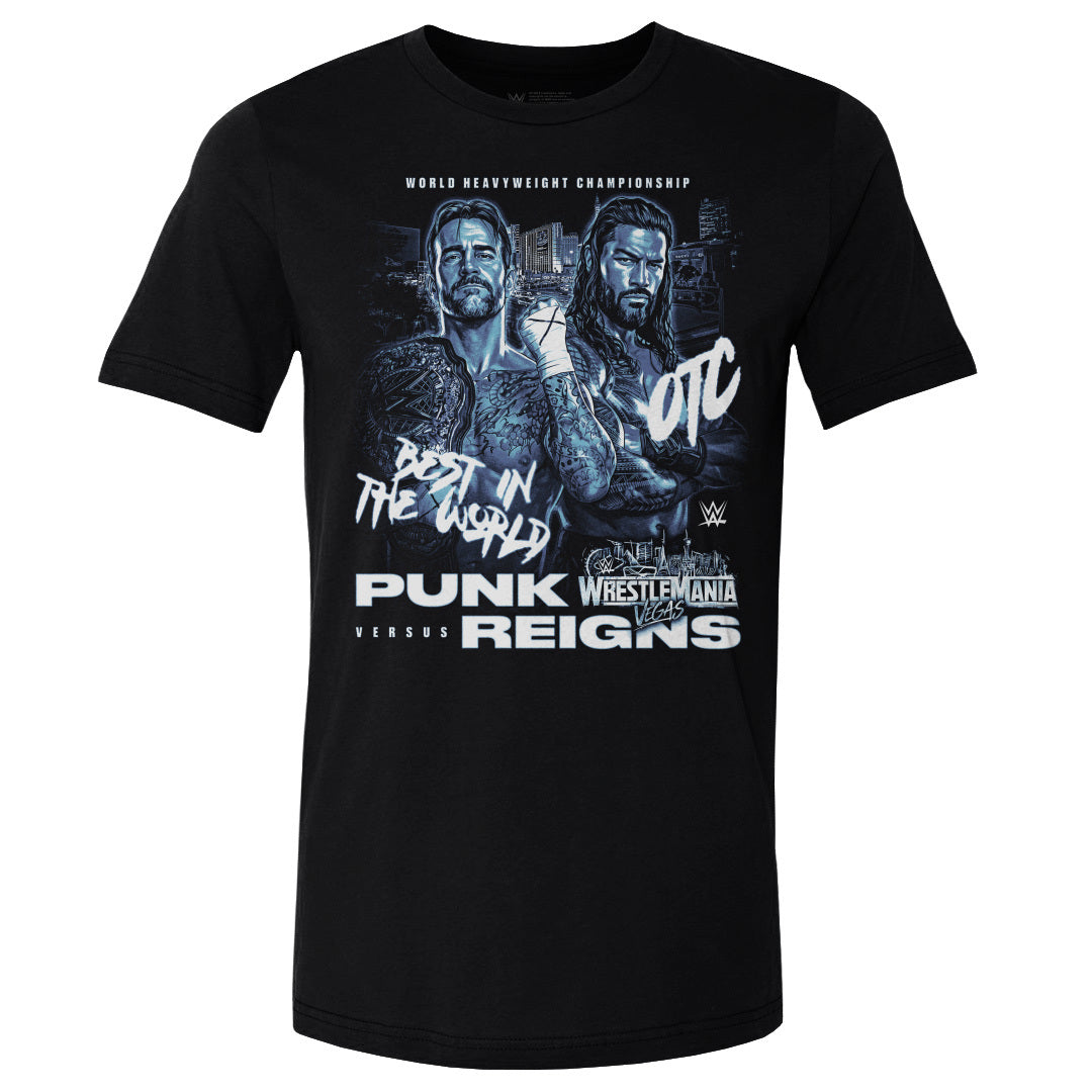 WrestleMania Men's Cotton T-Shirt | 500 LEVEL